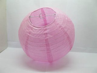 5Pcs New Plain Pink Paper Lantern Wedding Favor 35cm