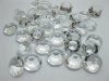 1000 Diamond Confetti 10mm Wedding Table Scatter- Transparent