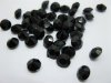 2000 Diamond Confetti 6.5mm Wedding Party Table Scatter-Black