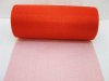 4Roll x 23M Tulle Roll Wedding Gift Bow Bridal Decoration - Red