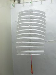 12X Plain White Folding Portable Hanging Paper Lantern