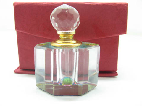10X ART Rainbow Crystal Glass Perfume Bottles - Click Image to Close