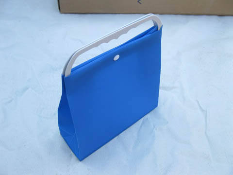 12Pcs Dark Blue Wedding Gift Bag w/Button 25cm - Click Image to Close
