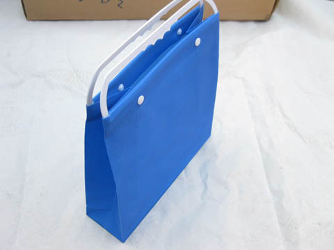 12Pcs Dark Blue Wedding Gift Bag w/Button 32.50cm - Click Image to Close
