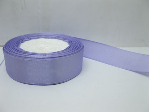 5Rolls X 25Yards Purple Satin Ribbon 25mm - Click Image to Close