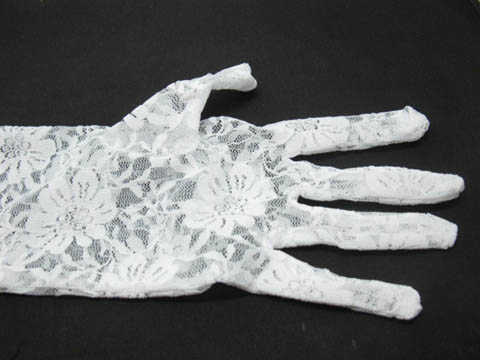 2Pair New Wedding Dress Bridal Lace Gloves - Click Image to Close
