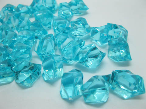 230X Blue Acrylic Ice Pieces Stones Wedding Party - Click Image to Close