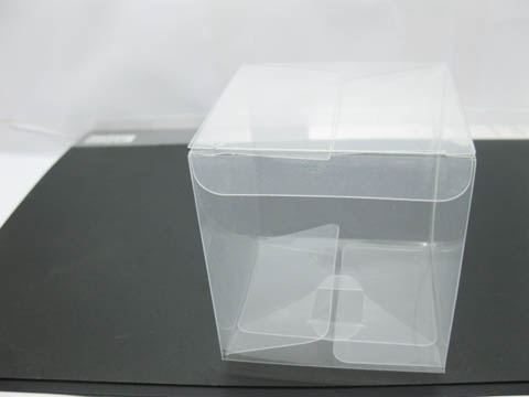 50X Bomboniere Clear Gift Box Wedding Favor 80x80mm - Click Image to Close