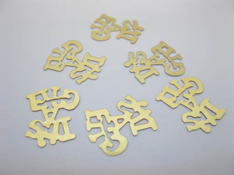 3600Pcs Golden "It's A Girl" Baby Shower Party Table Confetti - Click Image to Close