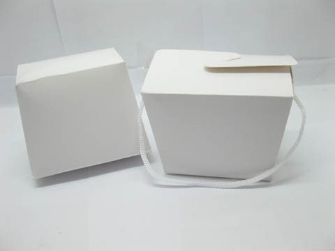 36X HQ White Noodle Box with Handle 780ml - Click Image to Close