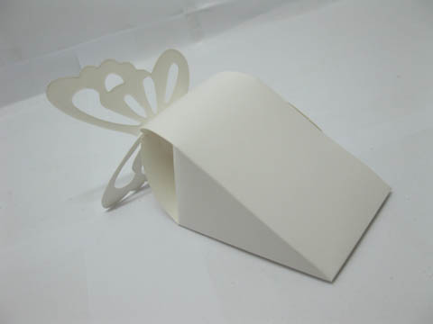 98X White Butterfly Wedding Favor Candy Gifts Boxes - Click Image to Close