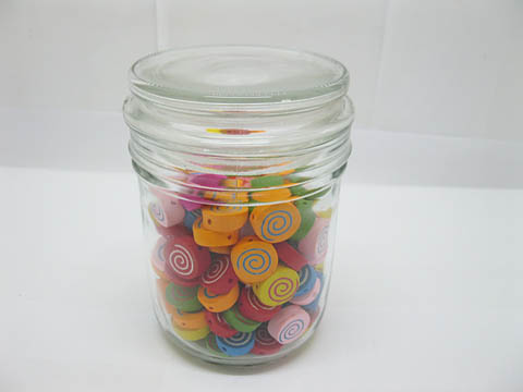 48X Mini Glass Candy Jar with Lid 11.5x8x7cm - Click Image to Close