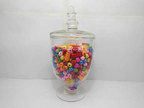 4X Wedding Event Lolly Candy Buffet Apothecary Jar 21.5cm - Click Image to Close