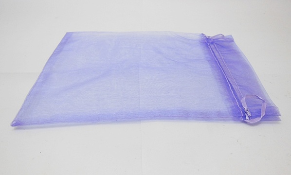 98 Purple Drawstring Jewelry Gift Pouches 30x19cm - Click Image to Close