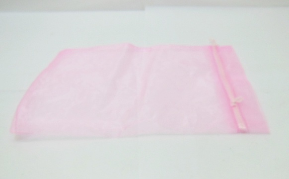 98 Pink Drawstring Jewelry Gift Pouches 30x19cm - Click Image to Close
