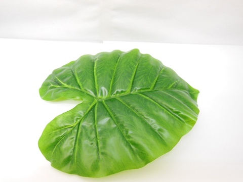 20X Artifial Fake Lifelike Greeny Leave 22x18cm - Click Image to Close