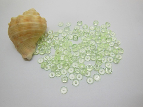 5200Pcs Green Semi Bead Confetti Table Scatter Wedding Favor - Click Image to Close