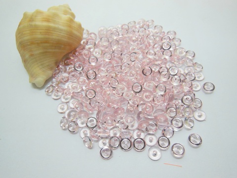 5200Pcs Pink Semi Bead Confetti Table Scatter Wedding Favor - Click Image to Close