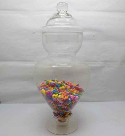 1X Wedding Event Lolly Candy Buffet Apothecary Jar 40cm - Click Image to Close