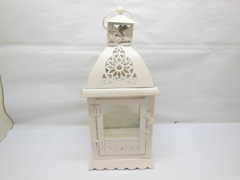 1X Light Ivory Hanging Candle Lantern Wedding Decoration - Click Image to Close