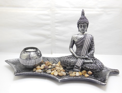 1X New Buddha Candle Holder For Decoration - Click Image to Close