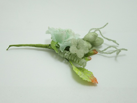 20X Craft Scrapbooking Home Wedding Decor Flower 18cm Long - Click Image to Close