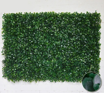 5X Green Artificial Boxwood Grass Lawn Home/Garden Decor 60x40cm - Click Image to Close