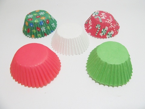 6x100Pcs Paper Cake Cupcake Liners Baking Muffin Cup Case - Click Image to Close