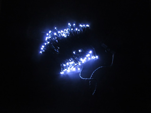 1X Batteried 100Led Timer Lights String Christmas - Click Image to Close