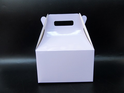 15Pcs Light Purple Paper Cake Gift Bomboniere Boxes Wedding - Click Image to Close