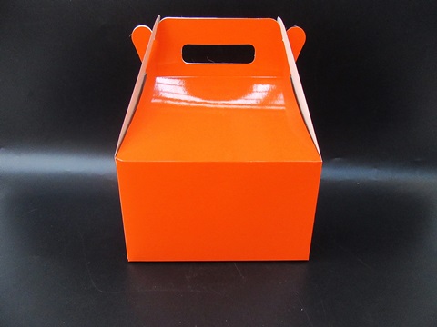 15Pcs Orange Paper Cake Gift Bomboniere Boxes Wedding Favour - Click Image to Close