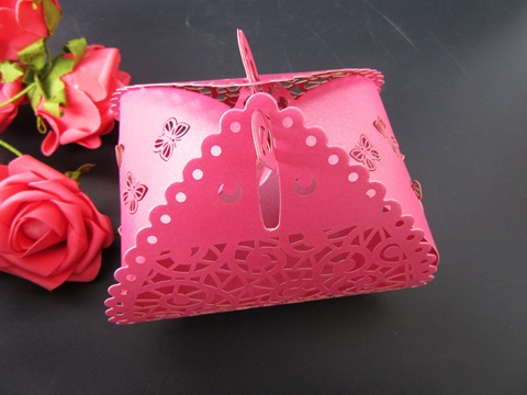 50Pcs Hollow Paper Candy Gifts Boxes Wedding Party Favor Mixed - Click Image to Close