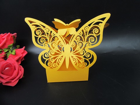 50Pcs Butterfly Paper Candy Gifts Boxes Wedding Party Favor Mixe - Click Image to Close