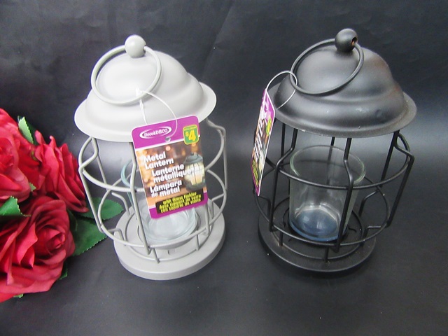 12Pcs Metal Hanging Candle Lantern Wedding Deceroation 2 Color - Click Image to Close