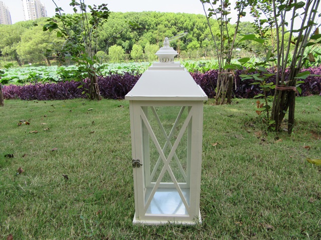 1X White Hanging Tea Light Candle Holder Garden Decor Lantern 63 - Click Image to Close