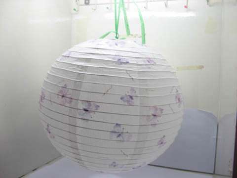 5 Butterfly Printing Paper Lantern for Decoration 40cm co-ot175 - Click Image to Close